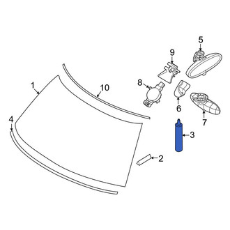 Mini OE - Front Windshield Adhesive Kit