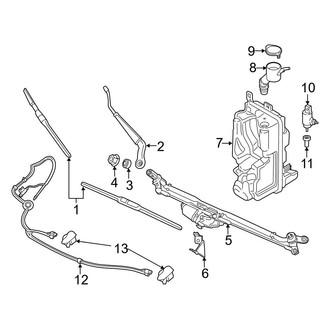 Mini OE - Windshield - Wiper & Washer Components