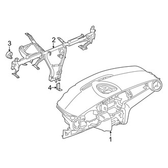 Mini OE - Instrument Panel (W/O Head Up Display), (Base / John Cooper Works / S Convertible)