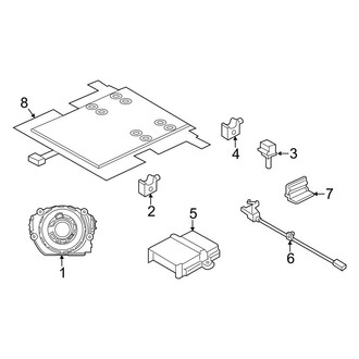 Mini OE - Restraint Systems - Air Bag Components (Modules & Sensors), (Convertible)