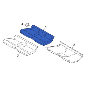 Mini OE - Rear Seat Cushion Foam