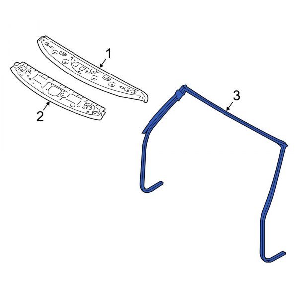 Windshield Frame Weatherstrip Seal