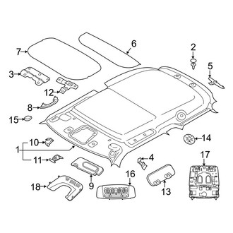 Mini OE - Roof - Interior Trim (John Cooper Works Hatchback 2.0L)
