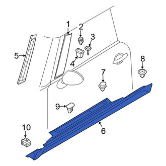 Mini OE - Right Rocker Panel Guard