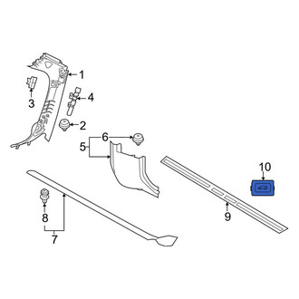 Mini OE - Liftgate Latch Release Switch