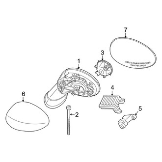 Mini OE - Door - Outside Mirrors (John Cooper Works)