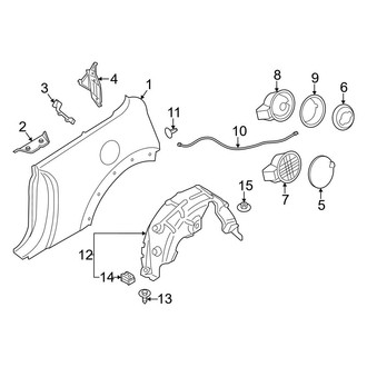 Mini OE - Quarter Panel & Components (Base / John Cooper Works / S Convertible)