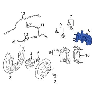 Mini OEM Brake Parts | Pads, Bleeders, Rotors, Lines — CARiD.com