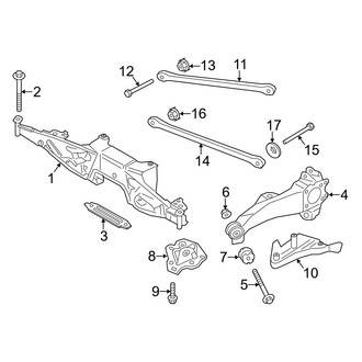 Mini OE - Rear Suspension - Suspension Components (AWD)
