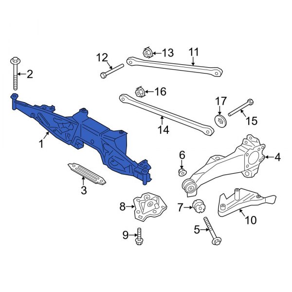 Suspension Subframe Crossmember