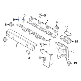 Mini OE - Roll Bar Trim Panel Rivet