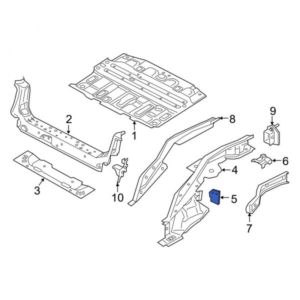 Floor Baffle Plate