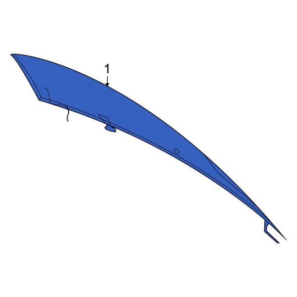 Mini OE 51317466421 Rear Liftgate Glass