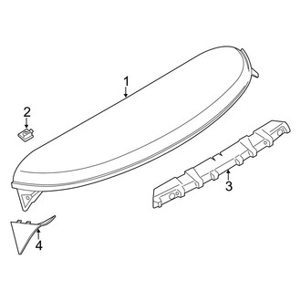 Mini OE - Lift Gate - Spoiler (Hatchback)