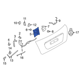 Mini OE - Rear Deck Lid Release Solenoid