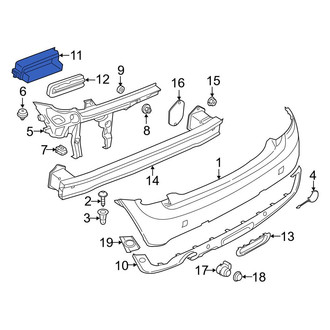 Mini OE - Rear Quarter Panel Air Vent Grille