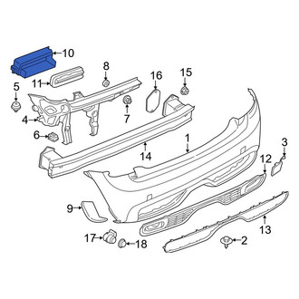 Mini OE - Rear Quarter Panel Air Vent Grille