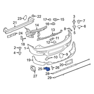 Mini OE - Rear Inner Parking Aid Sensor