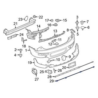 Mini OE - Rear Lower Liftgate Motion Sensor