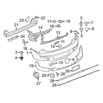 Mini OE - Bumper Cover Nut