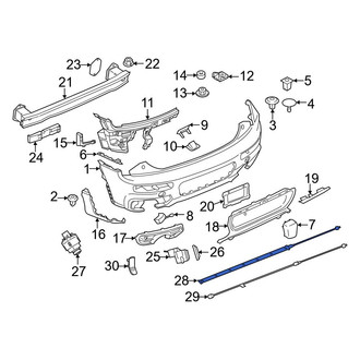 Mini OE - Rear Upper Liftgate Motion Sensor