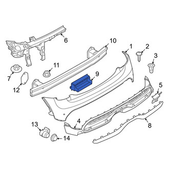 Mini OE - Rear Quarter Panel Air Vent Grille