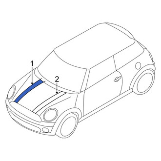 Mini OE - Front Right Hood Decal