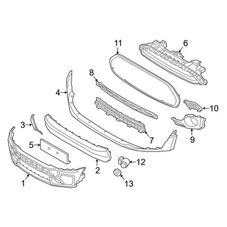 Mini OE - Front Bumper & Grille - Bumper & Components (Bumper Cover & Trim)