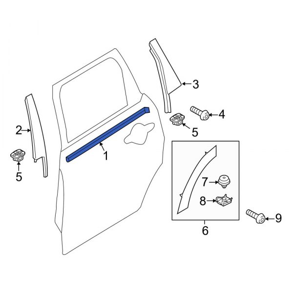 Door Belt Molding