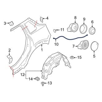 Mini Cooper Fuel Doors & Parts — CARiD.com