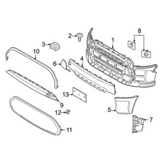 Mini OE - Front Bumper & Grille - Bumper & Components (Bumper Cover & Trim), (Iconic E / SE)