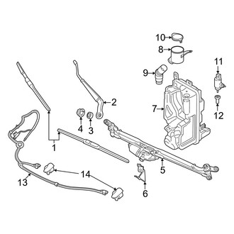Mini OE - Windshield - Wiper & Washer Components (SE)