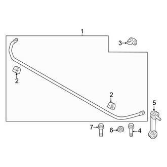 Mini OE - Rear Suspension - Stabilizer Bar & Components (SE)