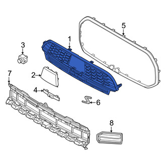 Mini OE - Front Upper Grille