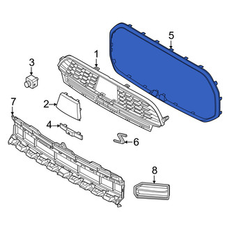 Mini OE - Front Grille Molding