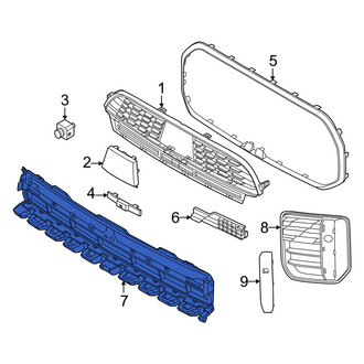 Mini OE - Front Lower Center Grille