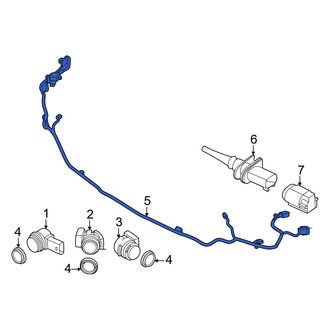Mini OE - Front Parking Aid System Wiring Harness