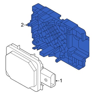 Mini OE - Cruise Control Distance Sensor Bracket
