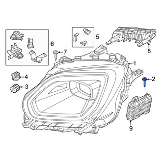 Mini OE - Headlight Mounting Screw