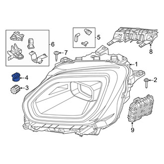 Mini OE - Headlight Mounting Nut