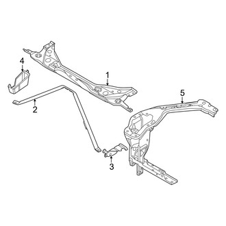 Mini OE - Radiator Support (Gas)