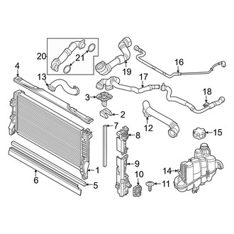Mini OE - Cooling - Radiator & Components (S ALL4)