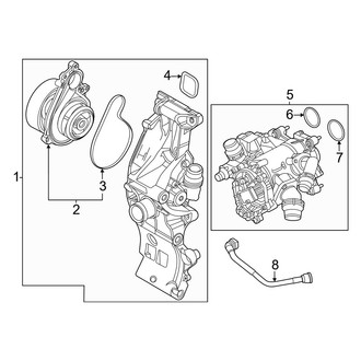 Mini OE - Cooling - Water Pump (Primary), (S ALL4)