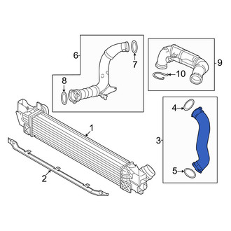 Mini OE - Intercooler Pipe