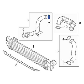 Mini OE - Intercooler Pipe O-Ring