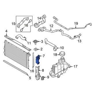 Mini OE - Left Upper Radiator Support Side Panel