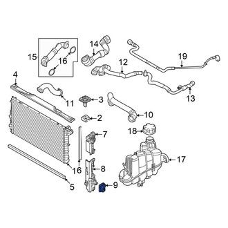 Mini OE - Left Radiator Support Bracket