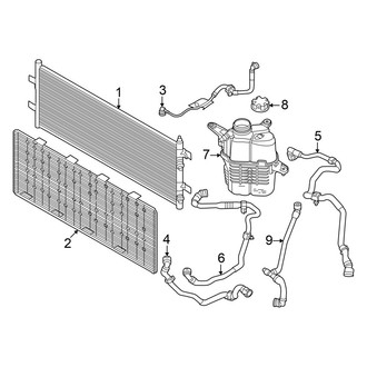 Mini OE - Cooling - Radiator & Components (Secondary), (John Cooper Works ALL4)