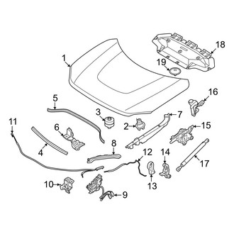 Mini OE - Hood & Components (Gas)