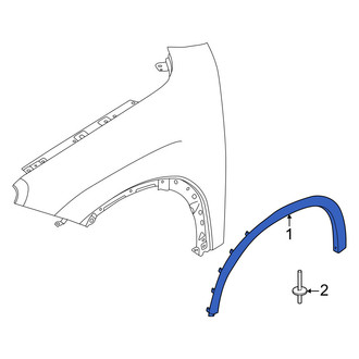 Mini OE - Front Right Wheel Arch Molding